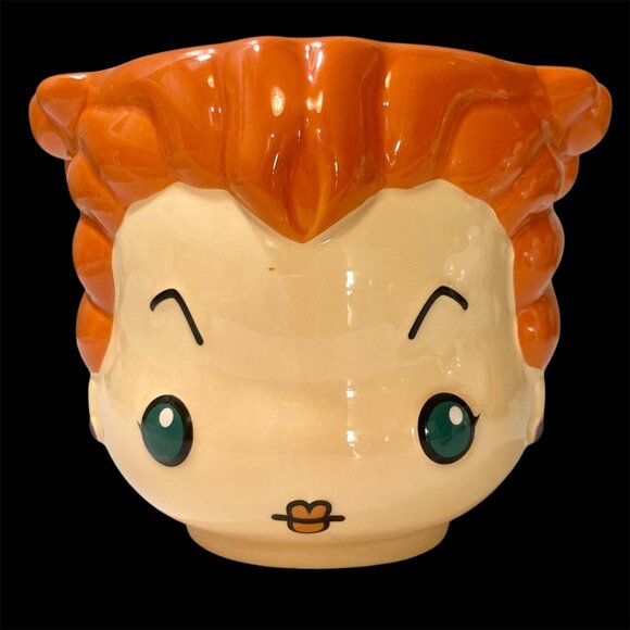 Vtg Disney Hocus Pocus Winnie Winifred Sanderson Ceramic Coffee Cup Halloween - Picture 1 of 12